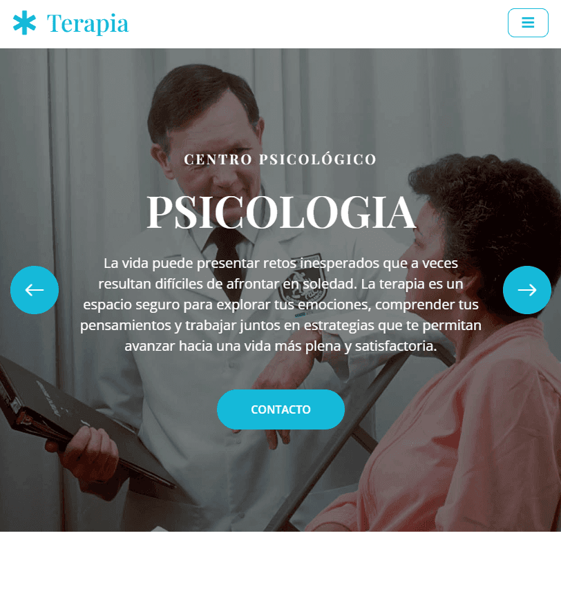Página web para psicólogo y consultorio de psicología - diseño profesional