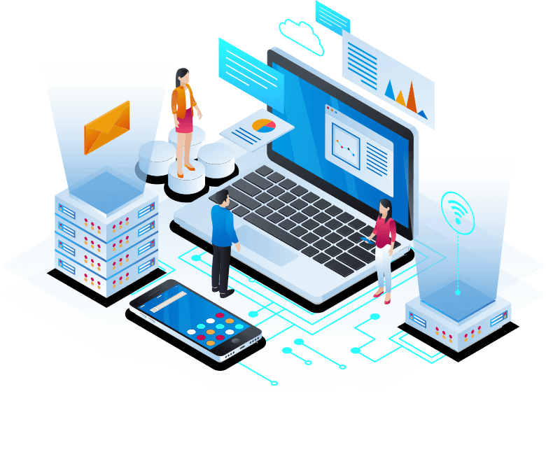 Imagen ilustrativa de soluciones digitales y desarrollo web